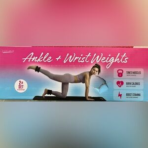 NIB ankle and wrist weights